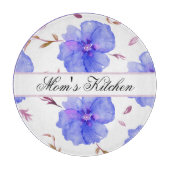 Gepersonaliseerde Bloemen Snijplank – Uniek Cadeau (Voorkant)