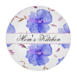 Gepersonaliseerde Bloemen Snijplank – Uniek Cadeau