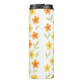 Gepersonaliseerde Bloemen Thermische Tumbler - Ini Thermosbeker (Achterkant)
