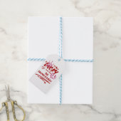 Gepersonaliseerde Bloemen Uitnodiging Suite Cadeaulabel (Met Touw)