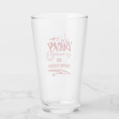 Gepersonaliseerde Bloemen Uitnodiging Suite Glas (Achterkant)