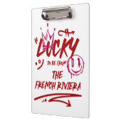 Gepersonaliseerde Bloemen Uitnodiging Suite Klembord (Links)