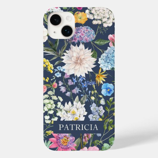 GEPERSONALISEERDE BLOEMEN WILDBLOEMEN IPHONE 14 Case-Mate iPhone CASE (Achterkant)