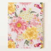 Gepersonaliseerde Bloemenplanner - Aangepaste naam Planner (Achterkant)