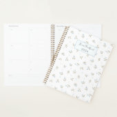 Gepersonaliseerde bloemenprint planner (Display)