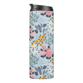 Gepersonaliseerde bloemmok met naam thermosbeker (Geroteerd rechts)