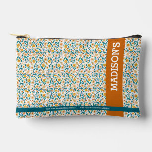 Gepersonaliseerde Bloemmonogram & Naam Etui