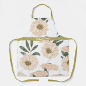 Gepersonaliseerde Bloempatronen Vrouwen Schort (Voorkant)