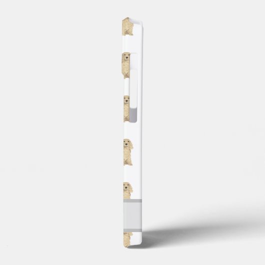 Gepersonaliseerde Blonde Tan Golden Cocker Spaniel Case-Mate iPhone Case (Achterkant / Links)