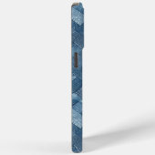 Gepersonaliseerde Blue Jean Denim iPhone / iPad ca Case-Mate iPhone Case (Achterkant / Rechts)
