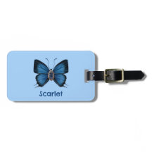 Gepersonaliseerde Blue Sapphire Peacock Royal Butt