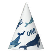 Gepersonaliseerde Blue Whale Ocean Zee thema party Feesthoedjes (Links)