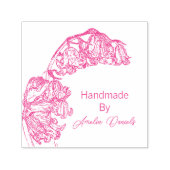 Gepersonaliseerde Bluebell Handgemaakt door Zelfinktende Stempel (Design)