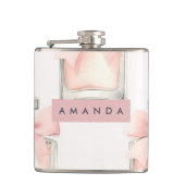 Gepersonaliseerde Blush Parfumfles Coquette Patroo Heupfles (Voorkant)