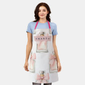 Gepersonaliseerde Blush Parfumfles Coquette Patroo Schort (Gedragen)
