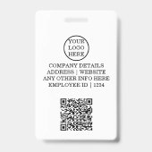 Gepersonaliseerde Blush Pink Girly Modern Personee Badge (Back)