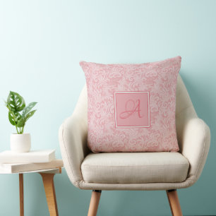Gepersonaliseerde Blush Pink Lace Kussen