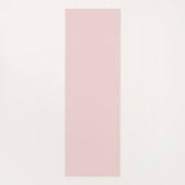 Gepersonaliseerde Blush Pink Yogamat (Achterkant)