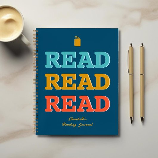 Gepersonaliseerde boek liefhebbers Lezen Journal