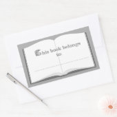 Gepersonaliseerde boek Stickers (dit boek behoort  (Envelop)