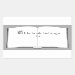 Gepersonaliseerde boek Stickers (dit boek behoort 