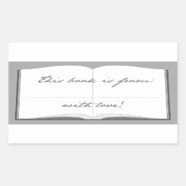 Gepersonaliseerde boek Stickers (dit boek is van)