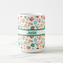 Gepersonaliseerde boeken, koffie, thee, Succulente