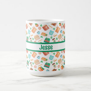 Gepersonaliseerde boeken, koffie, thee, Succulente Koffiemok