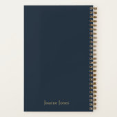 Gepersonaliseerde "Boeken om te lezen" Reading Jou Notitieboek (Achterkant)