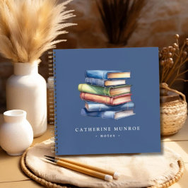 Gepersonaliseerde boekenliefhebbers notitieboek