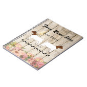 Gepersonaliseerde boer Goat Boerderij Notitieboek (Linkerzijde)