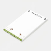 Gepersonaliseerde boer Goat Boerderij Post-it® Notes (Schuin)