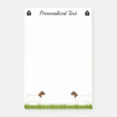 Gepersonaliseerde boer Goat Boerderij Post-it® Notes (Voorkant)