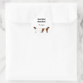 Gepersonaliseerde Boer Goat Sticker (Tas)