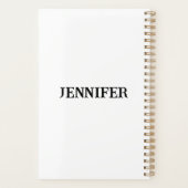 Gepersonaliseerde boerderij mooi paard. Paard Planner (Achterkant)