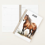 Gepersonaliseerde boerderij mooi paard. Paard Planner (Display)