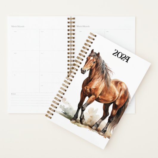 Gepersonaliseerde boerderij mooi paard. Paard Planner (Display)
