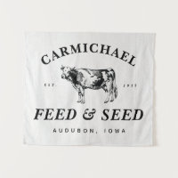 Gepersonaliseerde Boerderij Stijl Feed & Seed Bann