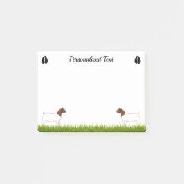 Gepersonaliseerde boergeit post-it® notes