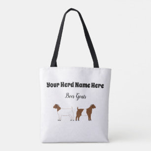 Gepersonaliseerde boergeit tote bag