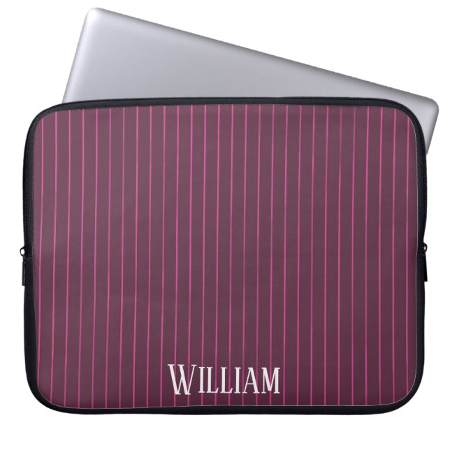 Gepersonaliseerde boeroendi laptop sleeve (Voorkant)