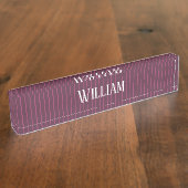 Gepersonaliseerde boeroendi naambordje (Zijkant)