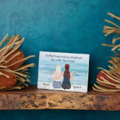 Gepersonaliseerde Bohemian Beste Vriend Aangepaste Fotoplaat (Zijkant)