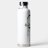 Gepersonaliseerde Bohemian Cresent Moon Waterfles (Rechts)