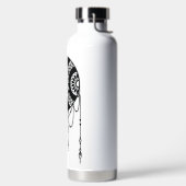 Gepersonaliseerde Bohemian Cresent Moon Waterfles (Links)