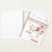 gepersonaliseerde Bohemian Floral aanpassen Planner (Display)