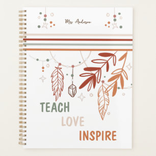 gepersonaliseerde Bohemian Floral aanpassen Planner