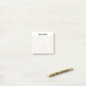 Gepersonaliseerde Boho Apotheek 3x3 Sticky Notes (Op bureau)
