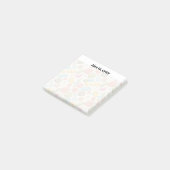 Gepersonaliseerde Boho Apotheek 3x3 Sticky Notes (Schuin)