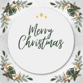 GEPERSONALISEERDE BOHO CHIQUE ELEGANTIE KERSTGROET FEESTDAGENKAART